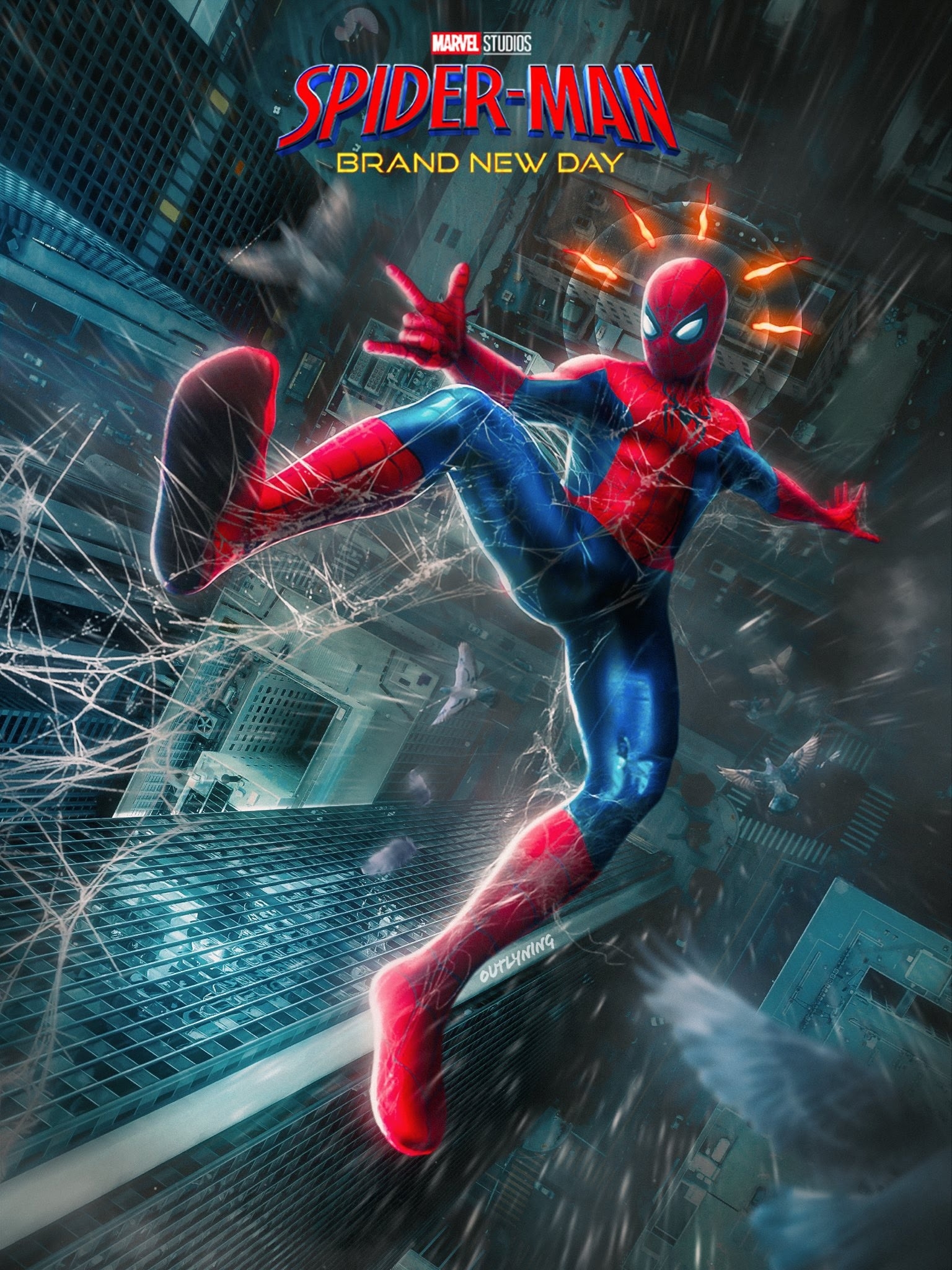 3D мокап постера ПЛАТИНА